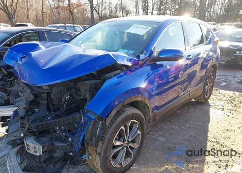 2021 Honda Cr-V Awd Ex from USA, damaged, VIN 7FARW2H50ME022349